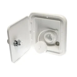 JR Polar White Locking Gravity Water Hatch