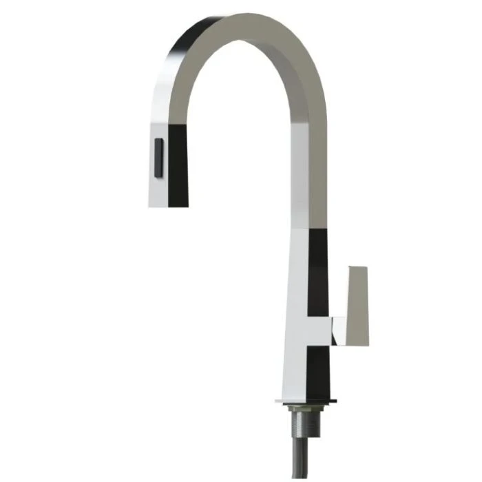 Lippert Flow Max Stainless Steel Pull-Down Kitchen Faucet 1 Lippert Flow Max Stainless Steel Pull-Down Kitchen Faucet
