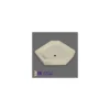Specialty Recreation 34" X 34" Parchment Neo Angle Front Center Drain Shower Pan