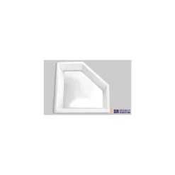 Specialty Recreation 28" X 10" Clear Skylight Neo Angle Inner Garnish