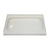 Lippert Parchment 24" X 36" LH Drain Shower Pan