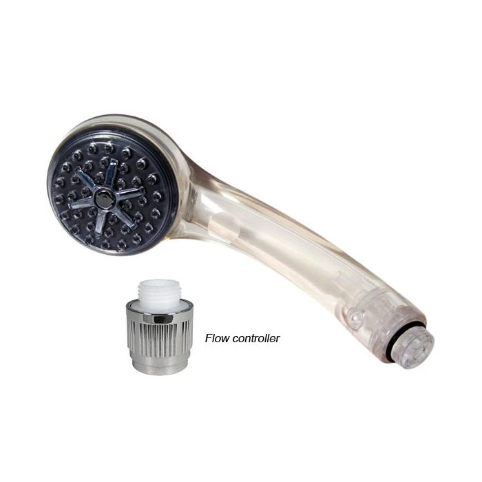 Phoenix Faucets Clear Airfusion Handheld Shower Head W/ Flow Controller 1 Phoenix Faucets Clear Airfusion Handheld Shower Head W/ Flow Controller