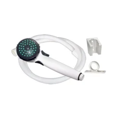 Phoenix White Single Function Showerhead Kit