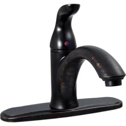 Phoenix Hybrid Low-Arc Spout Single Handle Rubbed Bronze Kitchen Faucet