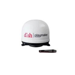 Winegard Playmaker DISH Satellite TV Antenna With DISH Wally Receiver
