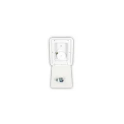 JR Polar White Low Profile Gravity Water Hatch