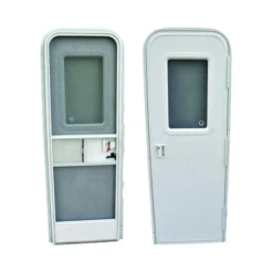 AP Products 24 X 72 Radius Entrance Door RH - White Lock
