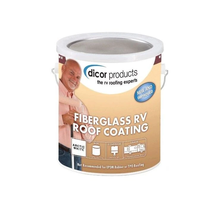 Dicor Fiberglass RV Roof Coating 1 Dicor Fiberglass RV Roof Coating