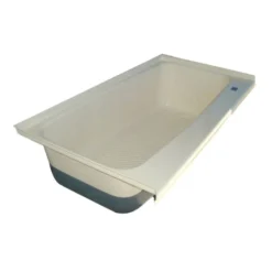Icon 46" X 24" White Right Hand Drain Bathtub