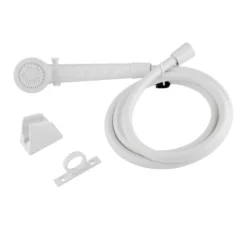 DURA White RV Shower Head & Hose Kit