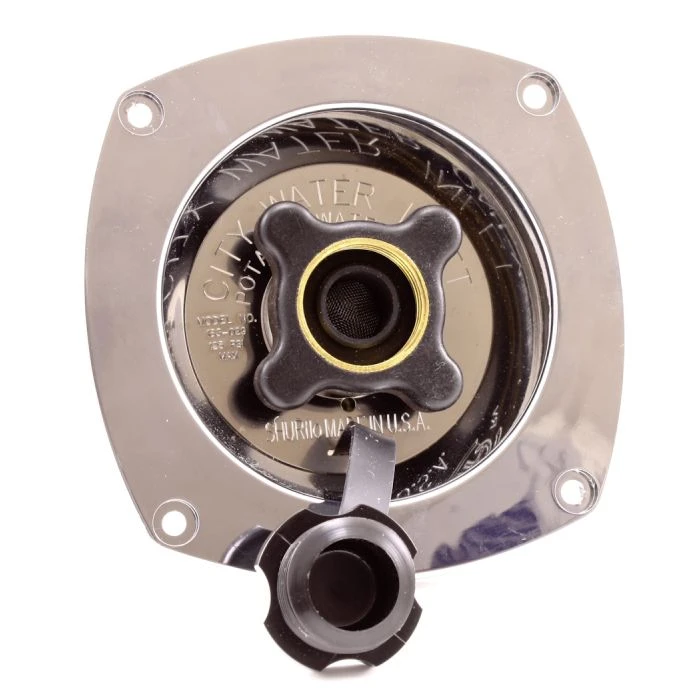 SHURflo Chrome Pressure Regulated Water Fill 1 SHURflo Chrome Pressure Regulated Water Fill