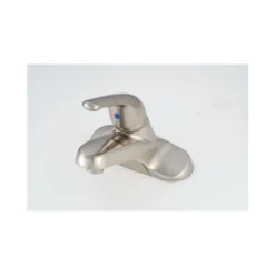 American Brass Company Brushed Nickel Single Lever Lavatory Faucet