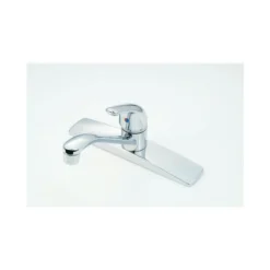 American Brass Company Chrome Single Lever Long Neck Kitchen Facuet