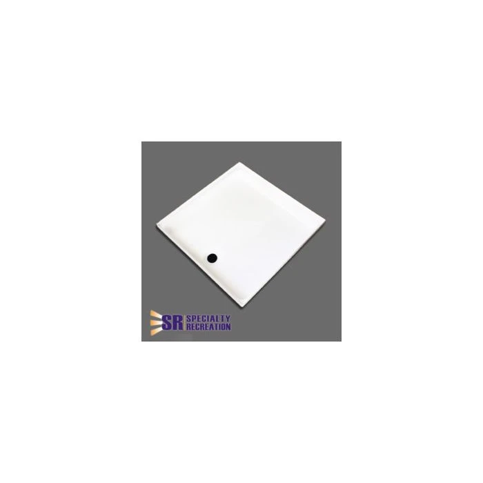 Speciality Recreation 24" X 24" White Shower Pan 1 Speciality Recreation 24" X 24" White Shower Pan