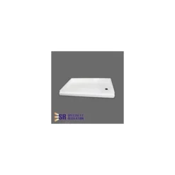 Specialty Recreation Shower Pan 24" X 40" White Right Hand Drain