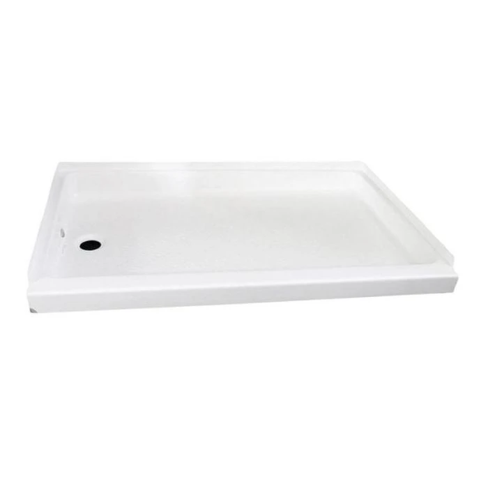 Specialty Recreation 24" X 40" Parchment Left Hand Center Drain Shower Pan 1 Specialty Recreation 24" X 40" Parchment Left Hand Center Drain Shower Pan
