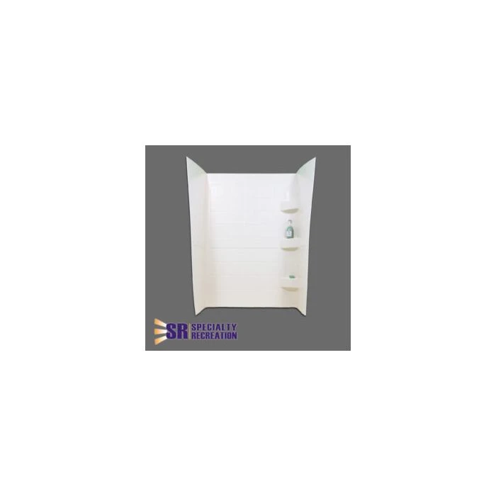 Specialty Recreation 24" X 36" X 66" White Shower Surround 1 Specialty Recreation 24" X 36" X 66" White Shower Surround