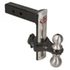 Trimax 8" Black Forged Steel With Stainless Face Adjustable Hitch
