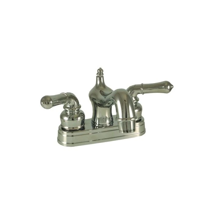 Empire Brass Company Chrome Teapot Handle Old World Spout Lavatory Faucet 1 Empire Brass Company Chrome Teapot Handle Old World Spout Lavatory Faucet