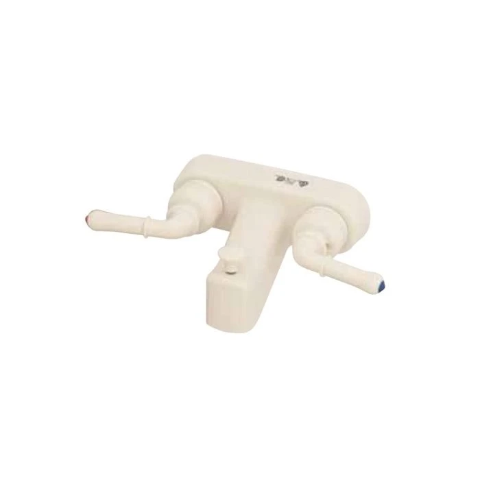 Empire Brass Company White Tub/Shower Diverter With Teapot Handles 1 Empire Brass Company White Tub/Shower Diverter With Teapot Handles