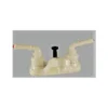 Empire Brass Company White Teapot Handle Lavatory Diverter