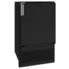 U-Line 14" Crescent 23-Pound Ice Maker In Black